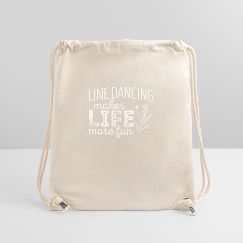 Line Dancing Makes More Fun Dance Performers Stanley/Stella Recycled Gym Bag
