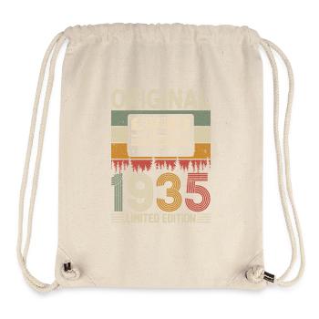 Jahrgang 1935 Geburtstag - Stanley/Stella recycelter Gym Bag - Naturweiß - Vorne
