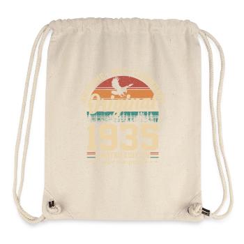 Legendär 89. Geburtstag 1935 - Stanley/Stella recycelter Gym Bag - Naturweiß - Vorne