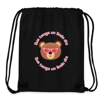 Schönen Tag - Stanley/Stella recycelter Gym Bag - Schwarz - Vorne