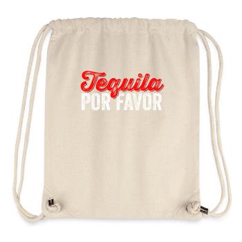 Tequila por favor drôle de boisson alcoolisée mexicaine - Sac à cordon recyclé Stanley/Stella - blanc naturel - Devant