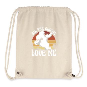 Ghostly Affection Sunset - Stanley/Stella Recycled Gym Bag - natural - Front