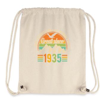 Legendärer 89. Geburtstag 1935 - Stanley/Stella recycelter Gym Bag - Naturweiß - Vorne