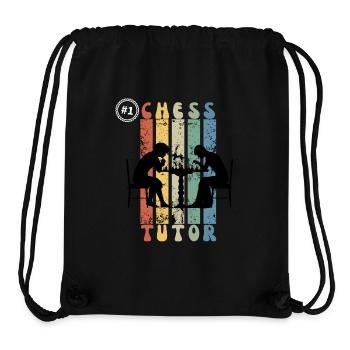 Number One Chess Tutor - Gift Idea For Chess Teach - Stanley/Stella Recycled Gym Bag - black - Front