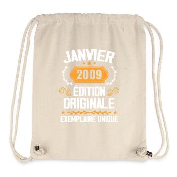 Anniversary Vintage Gift January 2009 - 2009 - Stanley/Stella Recycled Gym Bag - natural - Front