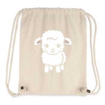 Baby Sheep Little Ewe - Stanley/Stella Recycled Gym Bag - natural - Front