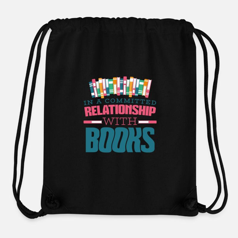 Book Lover's Bond - Stanley/Stella Recycled Gym Bag - black