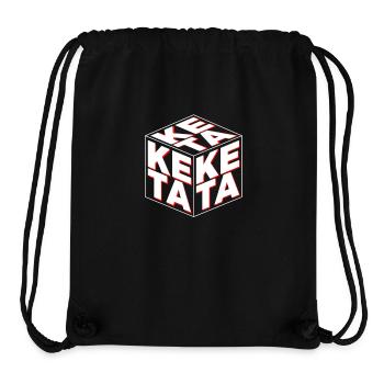 Keta Psy Würfel - Rave Outfit - Raverwear - Stanley/Stella recycelter Gym Bag - Schwarz - Vorne