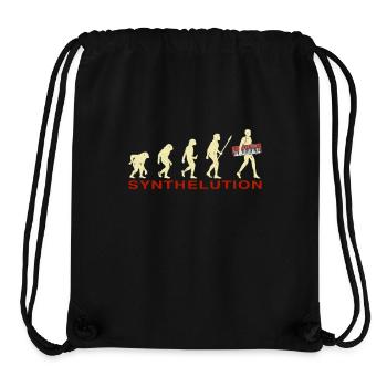 « Synthelution » Synthétiseur Evolution Studio Gear - Sac à cordon recyclé Stanley/Stella - noir - Devant