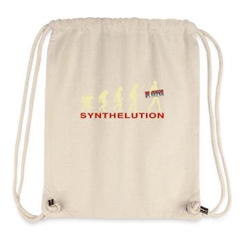 « Synthelution » Synthétiseur Evolution Studio Gear - Sac à cordon recyclé Stanley/Stella - blanc naturel - Devant