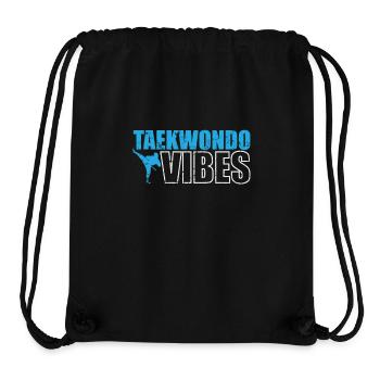 Taekwondo Vibes Martial Arts Martial Arts - Stanley/Stella Recycled Gym Bag - black - Front