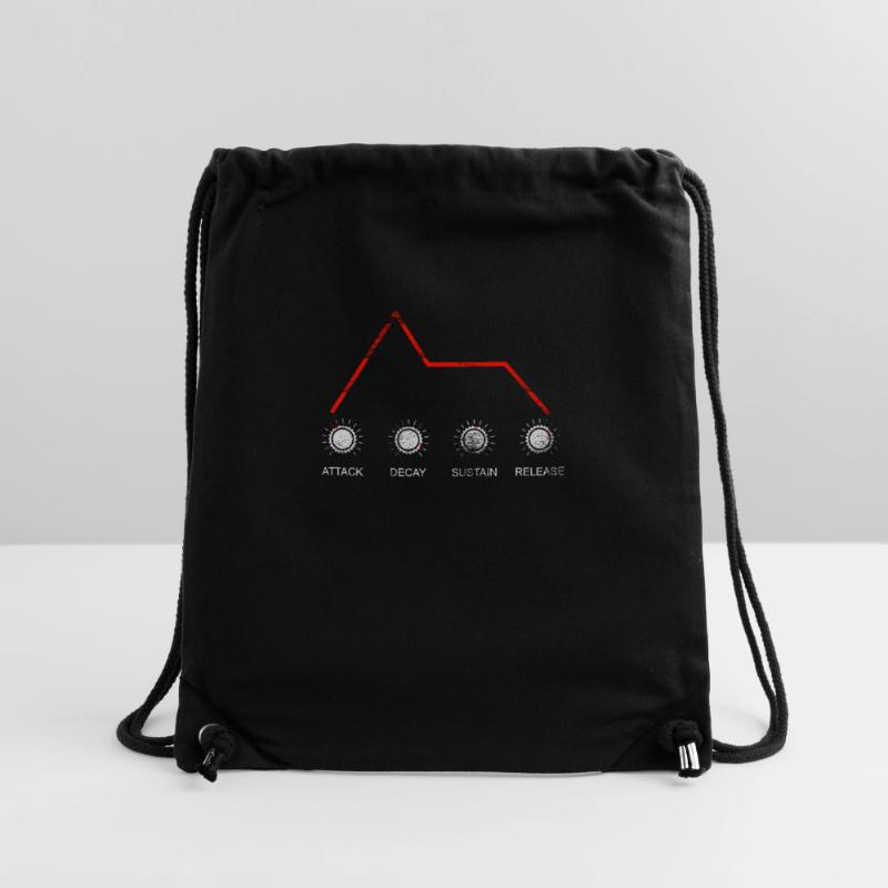 ADSR Anlog Synthesizer Synth Potis DJ Studio Stanley/Stella Recycled Gym Bag