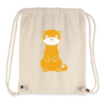 Humor little weasel - Stanley/Stella Recycled Gym Bag - natural - Front