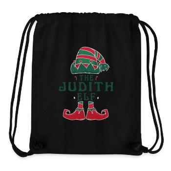Der Judith Elf Pyjama für lustige Weihnachtsferien - Stanley/Stella recycelter Gym Bag - Schwarz - Vorne