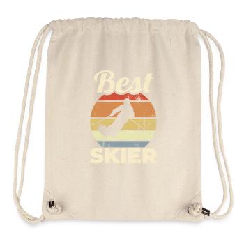 Best Skier - Stanley/Stella recycelter Gym Bag - Naturweiß - Vorne