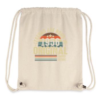 Legends are born in 1956 - Stanley/Stella Recycled Gym Bag - natural - Front