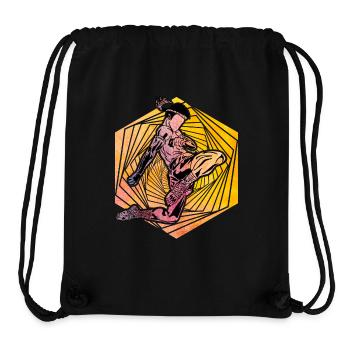 Muay Thai - Stanley/Stella Recycled Gym Bag - black - Front