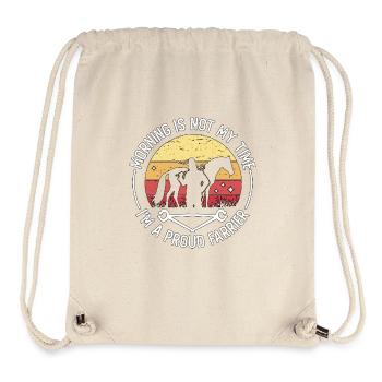 Farrier Morning Is Not My Time I'm A Metalsmith - Stanley/Stella Recycled Gym Bag - natural - Front