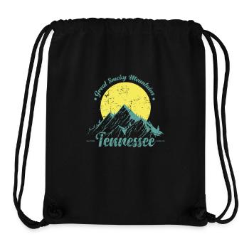 Great Smoky Mountains Tennessee Smokies USA - Stanley/Stella recycelter Gym Bag - Schwarz - Vorne
