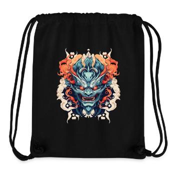 Oni Demon - Stanley/Stella Recycled Gym Bag - black - Front