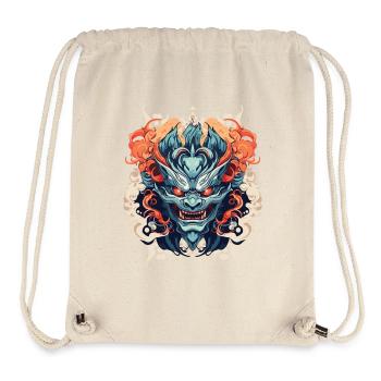 Oni Demon - Stanley/Stella recycelter Gym Bag - Naturweiß - Vorne