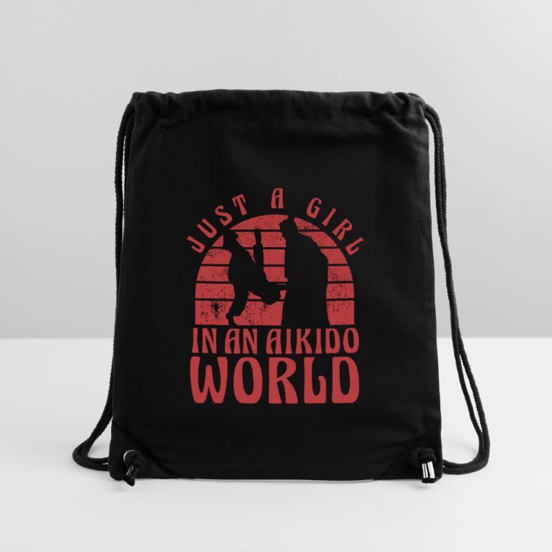 Nur ein Mädchen in einer Aikido-Welt Stanley/Stella recycelter Gym Bag