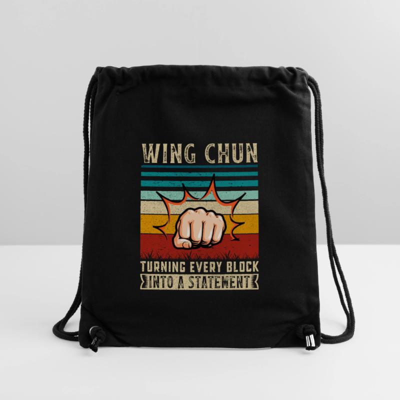 Wing Chun turning every block into a Statement Stanley/Stella Recycled Gym Bag