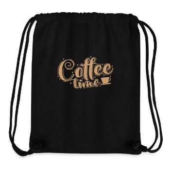 Coffee Time Break - Stanley/Stella Recycled Gym Bag - black - Front