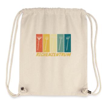 Rechenzentrum Gärtner Rechen Geschenk - Stanley/Stella recycelter Gym Bag - Naturweiß - Vorne