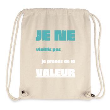 Men's, Women's, Humorous, Humorous T-Shirt Gift - Stanley/Stella Recycled Gym Bag - natural - Front