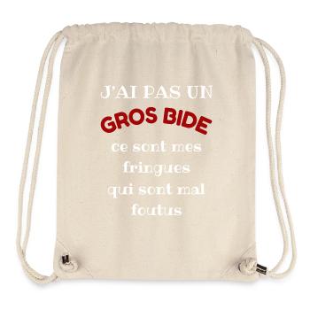 Men's, Women's, Humorous, Humorous T-Shirt Gift - Stanley/Stella Recycled Gym Bag - natural - Front