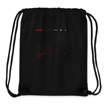 Pleurage! Signal - 6EQUJ5 - Drôle de nerd Science & - Sac à cordon recyclé Stanley/Stella - noir - Devant