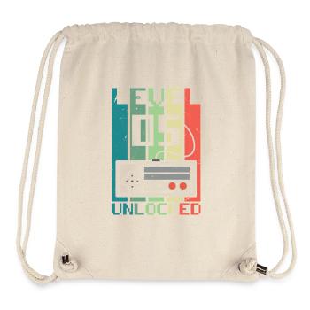 Level 5 Unlocked - Stanley/Stella Recycled Gym Bag - natural - Front