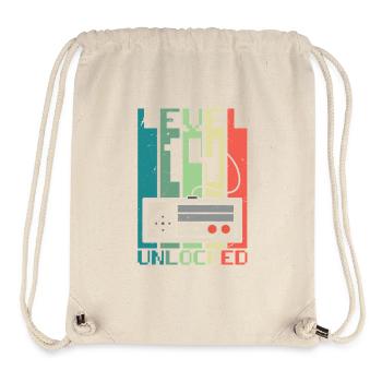 Level 14 freigeschaltet - Stanley/Stella recycelter Gym Bag - Naturweiß - Vorne