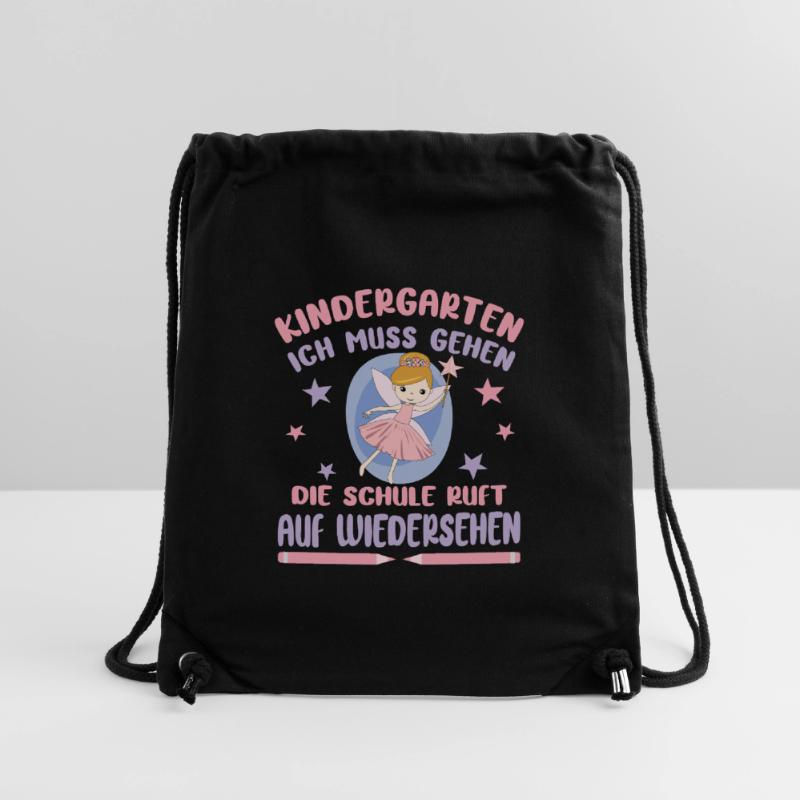 Abschied Kindergarten Mädchen Fee Schule Ruft Stanley/Stella recycelter Gym Bag