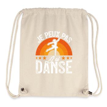 Ich kann nicht tanzen - Stanley/Stella recycelter Gym Bag - Naturweiß - Vorne