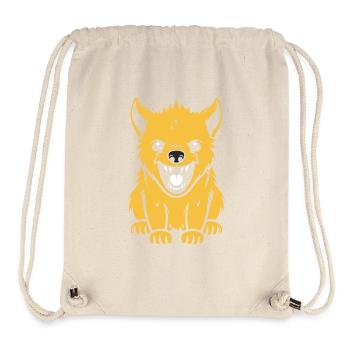 Hyäne - Stanley/Stella recycelter Gym Bag - Naturweiß - Vorne