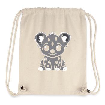 Hyäne - Stanley/Stella recycelter Gym Bag - Naturweiß - Vorne