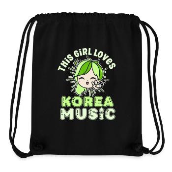 Korean Drama Enthusiast Exclusive Collection Gifts - Stanley/Stella recycelter Gym Bag - Schwarz - Vorne