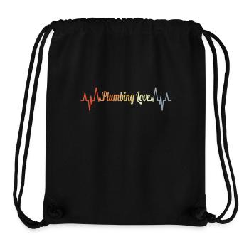 Plumber Palpitations ECG - Stanley/Stella Recycled Gym Bag - black - Front