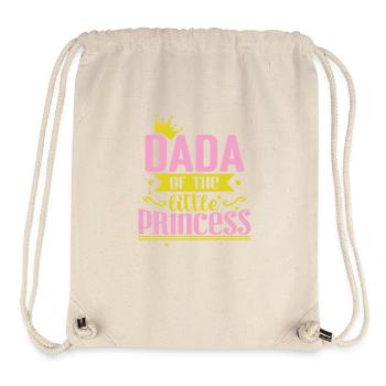 Dada of the little Princess - Stanley/Stella Recycled Gym Bag - natural - Front