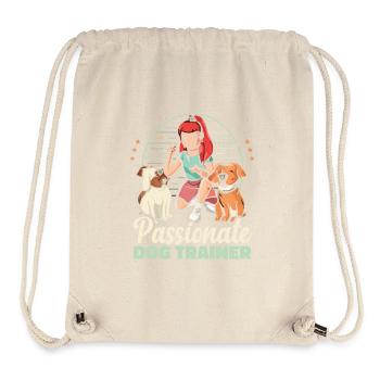 Passionate Dog Trainer Hunde Trainerin - Stanley/Stella recycelter Gym Bag - Naturweiß - Vorne