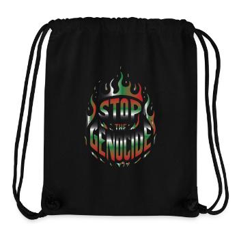 PALESTINA TSHIRT - Stanley/Stella Recycled Gym Bag - black - Front