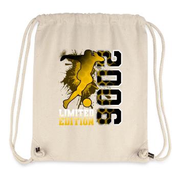 2006 Geburtsjahr Geburtstag Fußball - Stanley/Stella recycelter Gym Bag - Naturweiß - Vorne
