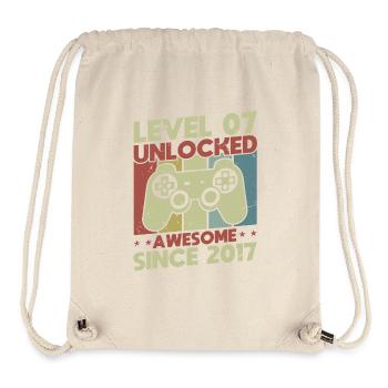 Level 7 unlocked - Stanley/Stella Recycled Gym Bag - natural - Front