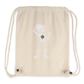 Lustiges Skelett Totenkopf Sänger Halloween - Stanley/Stella recycelter Gym Bag - Naturweiß - Vorne
