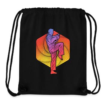 Taekwondo - Stanley/Stella Recycled Gym Bag - black - Front
