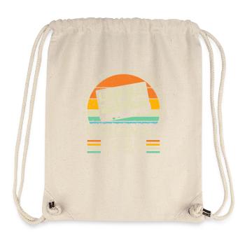 Jubiläumszauber '89 - Stanley/Stella recycelter Gym Bag - Naturweiß - Vorne