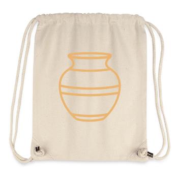 Töpferei - Stanley/Stella recycelter Gym Bag - Naturweiß - Vorne