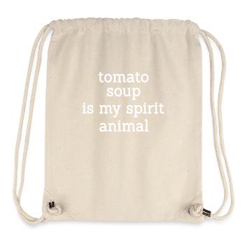 Tomatensuppe - Stanley/Stella recycelter Gym Bag - Naturweiß - Vorne